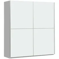 Expendio Schwebetürenschrank Wibold 2 weiß 170x191x61 cm Kleiderschrank Schrank,