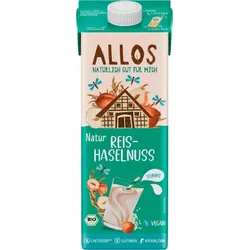 Allos Reis Haselnuss bio 1L