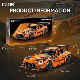 CaDA Bricks CaDA Mercedes AMG GT3 5466-tlg.