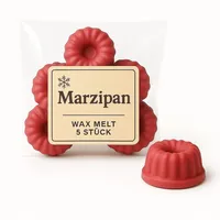 Duftmelt Duftwachs 5er Set - Winter & Weihnachts Duftkerzen | Raumduft (Marzipan)