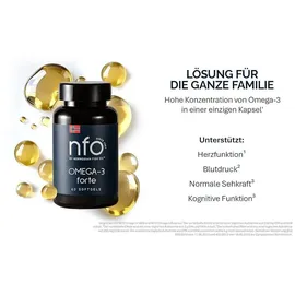 nfo Omega 3 Forte Kapseln 60 St.