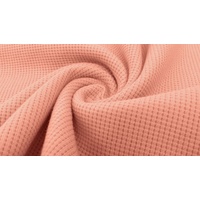 Waffle Cotton Jersey 300 g/m2 ca.160 cm rosa 1 Meter