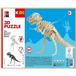 Marabu KiDS 3D Puzzle "T-Rex Dinosaurier", 29 Teile