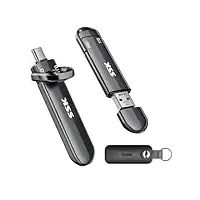 SSK 1TB USB C Stick bis zu 1000MB/S, Dual Portable SSD USB 3.2 Gen2 Type-A und Typ-C Externe Solid State Drives für iPhone 15/16/PS4/Android-Telefon/Tablet/Windows/Mac