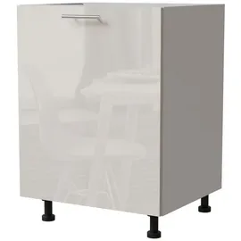 Feldmann-Küchen Unterschrank Brerra 60 x 50 x 82 cm Weiß
