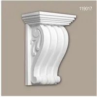 Profhome Konsole Zierelement PROFHOME Weiß 1 St. 15,0 x