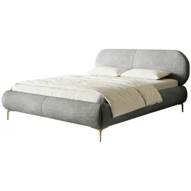 Selsey Polsterbett mit Lattenrost ¦ grau ¦ Maße (cm): B: 173 H: 96