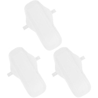 MILISTEN Waschbar Baumwolle Damenbinden Wiederverwendbare Slipeinlagen 3 Stücke 270mm Stoffbinden Menstruationstuch Hygienetuch Cotton Pads für Menstruation alle Frauen