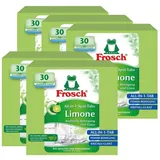 FROSCH Frosch All-in-1 Spülmaschinen Tabs Limone 30 Tabs - Kristall-Glanz (5e Spülmaschinenreiniger