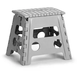 Basera® Klapptritt Kunststoff 37 x 30 x 32 cm Grau