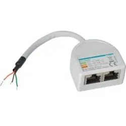 Hager HTG468H RJ45 2 Buchsenstecker-Adern