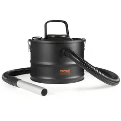 VEVOR Aschesauger 1200W Rußstaubsauger Kaminsauger Grillsauger 15L Behälter