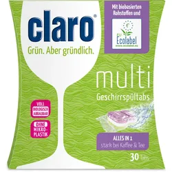 Claro Multi Geschirrspültabs Alles in 1 30ST