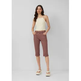 QS Catie Slim Fit Caprihose Pink 32