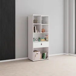 Regal Mick Weiß MDF