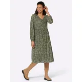 Witt Etuikleid Mesh-Kleid Mehrfarbig Grün 42