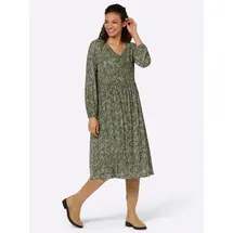 Witt Etuikleid Mesh-Kleid Mehrfarbig Grün 42