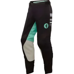 Thor Prime Blaze, Textilhose Damen - Grau/Schwarz/Türkis - 1/2
