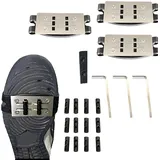 Pad Sparks für Skateboards, Fußdruckschieber Reitschuhüberzug, Fahrrad-Reibungsfunken-Werkzeug-Pad, Motorrad, Fahrrad-Pad, Skateboard-Zubehör, Fußbremsenfunken (3 Set)