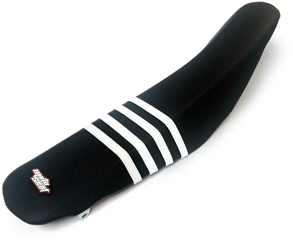 Motoseat Stripes Suzuki Rm-z450 2018-2024 Sitzbezug - Black / White - One Size