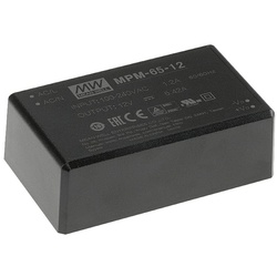 MeanWell Mean Well MPM-65-5 AC/DC-Printnetzteil 5 V/DC 50 W AC/DC-Einbaunetzteil