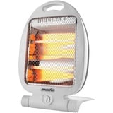 Mesko Heizstrahler, Infrarotheizer 2 Heizstufen Niedrigem Verbrauch, Strahlungsheizung Infrarot 2 Halogenstrahler Lampe, Umkippschutz, Tragbare, 400 / 800W