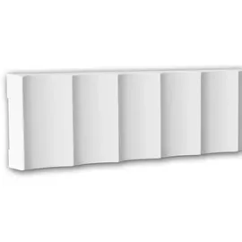 PROFHOME DECOR Wand- und Friesleiste 200 cm x 2,1 cm x 8 cm