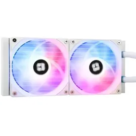 Thermalright AQUA ELITE 240 WHITE ARGB V3 computer cooling system Processor Liquid cooling kit 1..., CPU Wasserkühler, Mehrfarbig,