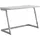 FineBuy Schreibtisch FineBuy Computertisch Hochglanz Weiß 120 cm Tisch Büro Metall