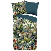 Muller Textil Raza Dschungel Mehrfarbig 135 x 200 cm + 2 x 80 x 80 cm