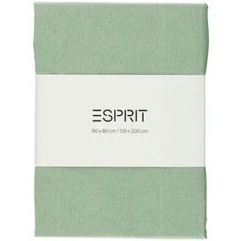 Esprit Harp Unifarben Grün 140 x 200 cm + 70 x 90 cm