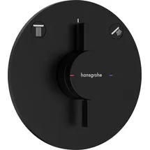 Hansgrohe DuoTurn S Duscharmatur Unterputz für 2 Verbraucher Schwarz