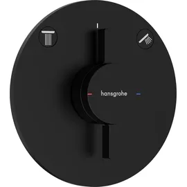 Hansgrohe DuoTurn S Duscharmatur Unterputz für 2 Verbraucher Schwarz