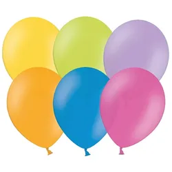 10 bunte Luftballons