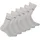 Diadora Unisex Socken 6er Pack Hellgrau 35-38