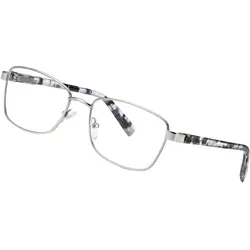 LEXXOO Lesehilfe Dpt. +2,50 Metall silber
