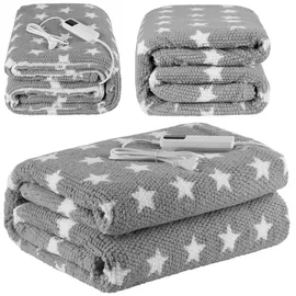 Steinborg Steinborg® Heizdecke mit Timer 9 Temperaturstufen 180x130 cm