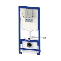 SFA Wand-WC-System 0035UPK mit Glasverkleidung, Schienensystem