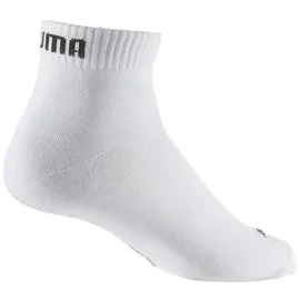 Puma Quarter Socken 3er Pack Weiß 35-38