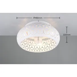Trio Bidar 50 cm Deckenventilator Weiß