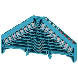 Weidmüller Rangierverteiler PRV 8 BL 35X7.5 WS/RT 1173910000 Blau 20St.