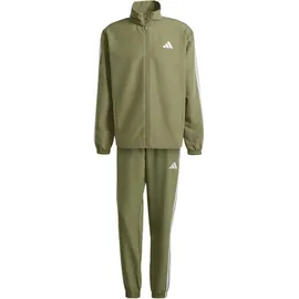 adidas 3-Streifen Woven Trainingsanzug Grün XXL