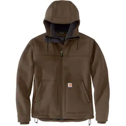 Carhartt Super Dux, Textiljacke - Dunkelbraun - XL
