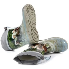 Beck Pferde Gummistiefel Mehrfarbig 30