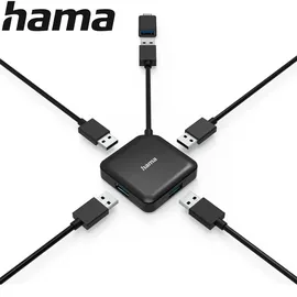 Hama USB-Hub, 4x USB-A 3.0, USB-A 3.0 [Stecker] (00200116)