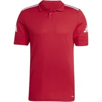 Adidas Herren SQUADRA25 Cotton Polo, Team Power red/White, XL