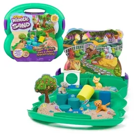 Spin Master Kinetic Sand Diggin Dog Park Modelliersand 1,5 lbs