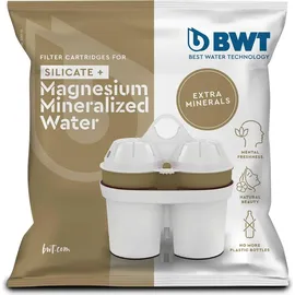 BWT Silicate + Magnesium Weiß/Braun Filterkartuschen 3 St.