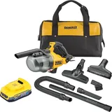 DeWalt DCV 501 LN Akku Stabsauger 18 V 0,7 l Staubklasse L + 1x Powerstack Akku 1,7 Ah - ohne Ladegerät