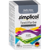 Heitmann simplicol Textilfarbe expert für kreatives, einfaches Färben - 1717 Delfin-Grau